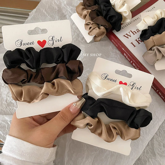 INSILK™ Elegant Satin Hair Scrunchies